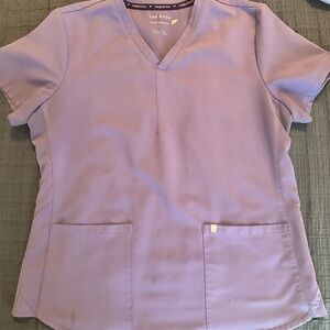 Fabletics scrubs set (Wisteria purple)